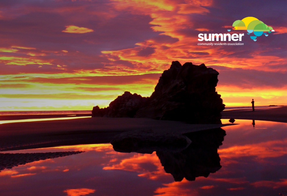 This photograph with the title "Contemplation" by Ian Wiseman, taken at Peacocks Gallop, Sumner beach, was placed second in the 2014 Sumner Photo Competition, the opening of the exhibition showing all 61 entries is on 17 March at 7 pm at AOTUROA Photo Art Gallery and will be on display until 30 March 2014